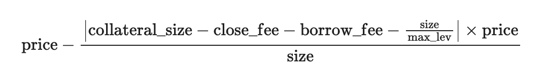 Long Position Calculation